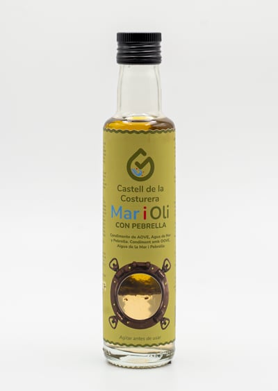 MariOli (Condimento de aove, pebrella y agua de mar)